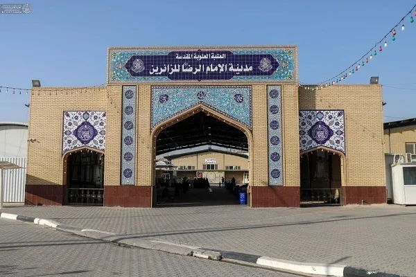 شهرک امام رضا(ع) نجف؛ آماده استقبال از خانواده‌های لبنانی