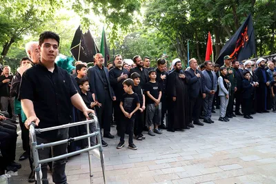 تجمع بزرگ عزاداران حسینی در شهرستان اهر