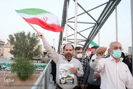 اجتماع مردم اهواز در محکومیت هنجارشکنی‌های اخیر