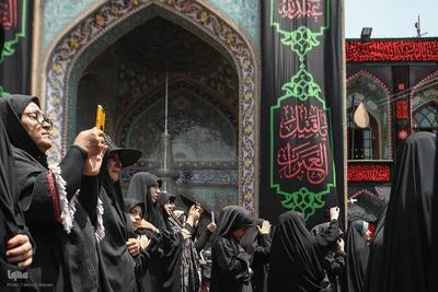 Teheraner trauern um Imam Hussein (as.)