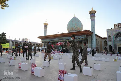 سومین مرحله رزمایش مواسات و کمک‌های مومنانه در شیراز