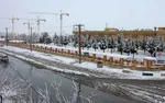 بارش اولین برف زمستانی در اراک