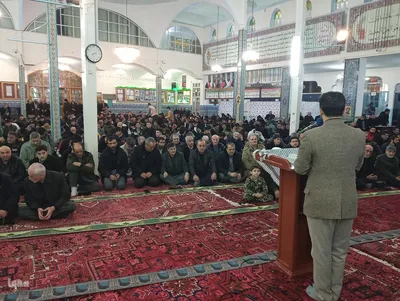 مراسم بزرگداشت شهدای مقاومت در شهرستان اهر