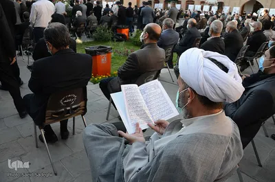 مراسم شام غريبان و ترحيم والده امام جمعه تبريز‎