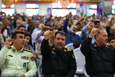 آیین گرامیداشت نخستین سالگرد شهادت سردار حسین سلامی در اصفهان