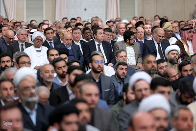 دیدار مسئولان نظام و سفرای کشورهای اسلامی