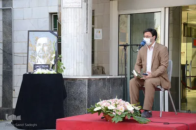 مراسم وداع با پیکر محمد محمدپور مدیرکل فرهنگ و ارشاد اسلامی آذربایجان شرقی