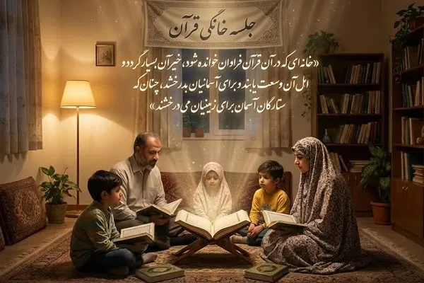 مشارکت مردمی قلب تپنده جلسات خانگی قرآن