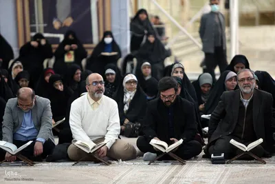 تجدید میثاق قاریان، حافظان، فعالان و مدیران امور قرآنی با آرمان‌های انقلاب اسلامی