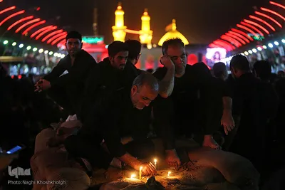 مراسم شام غریبان در کربلای معلی