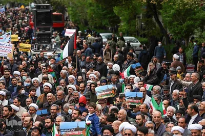 راهپیمایی روز قدس در سراسر ایران