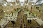 Santuário do Imam Ali(AS) Limpo e Decorado com Flores na Véspera do Eid