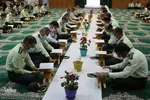 جز‌ء‌خوانی قرآن توسط نیروهای انتظامی _ بیرجند