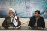 بازدید مسئول دفتر نمایندگی ولی‌فقیه در سپاه روح‌الله استان از ایکنا مرکزی/عکاس:زهرا بهرامی