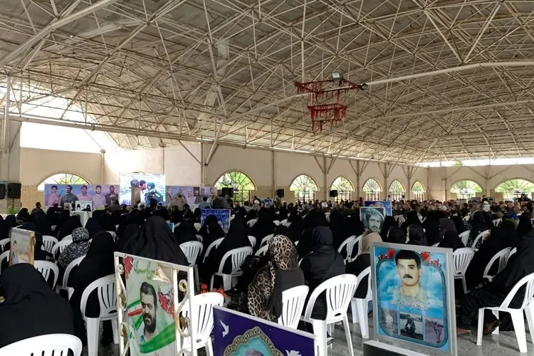 هشتمین سالگرد شهادت سردار دوربین در بندرانزلی برگزار شد