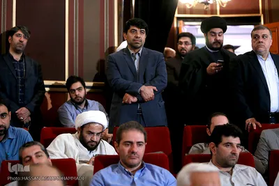حضور عیسی علیزاده، معاون فرهنگی جهاد دانشگاهی در مراسم تکریم و معارفه‌ رؤسای سازمان تبلیغات اسلامی