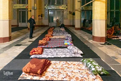 مصلی کرج خانه گرم بی‌پناهان