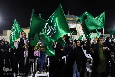 جشن مردمی بیعت در اهواز