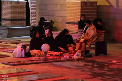 مراسم شب قدر در گلزار شهدای وادی رحمت تبریز