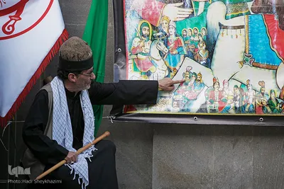 ⁨تعزیه‌خوانی در تبریز⁩