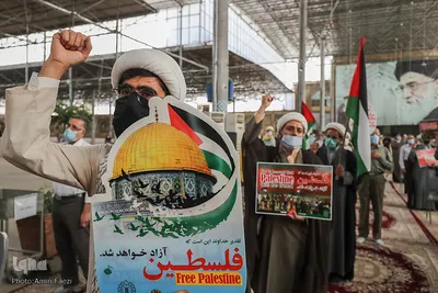 اجتماع حمایت از نهضت مقاومت و مسلمانان فلسطین - شیراز