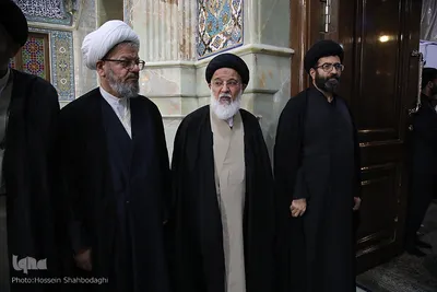 مراسم یادبود آیت‌الله سید محمد شاهچراغی در قم