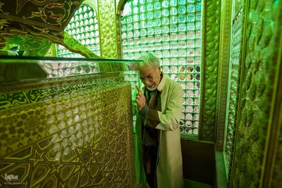آیین غبارروبی حرم مطهر حضرت احمدبن موسی الکاظم علیهم السلام‎