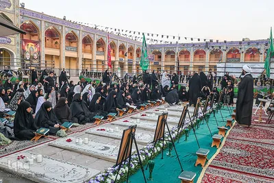 محفل انس با شهدای حرم مطهر حضرت احمدبن موسی علیهماالسلام‎