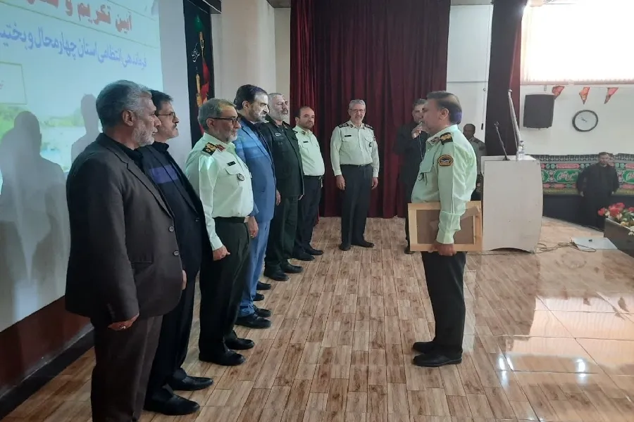 فرمانده نیروی انتظامی چهارمحال‌وبختیاری معرفی شد