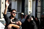 پیکر مطهر شهید مدافع حرم «عباس آسمیه» در کرج