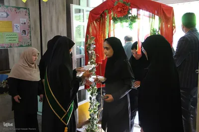 زنگ مهر رضوی در مدارس همدان‎