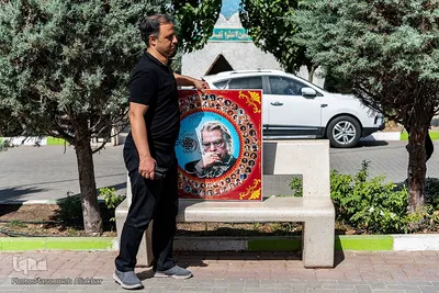 مراسم خاکسپاری پیکر زنده‌یاد منوچهر اسماعیلی در بهشت سکینه کرج