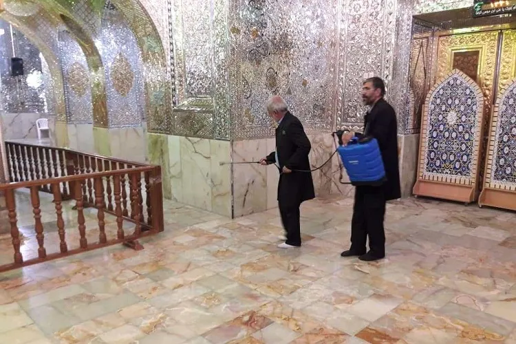 حرم سیدعلاءالدین حسین(ع) شیراز تعطیل نیست
