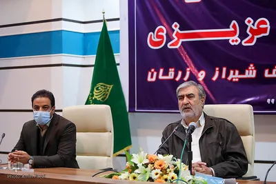 نشست خبری ابراهیم عزیزی نماینده مردم شیراز در مجلس شورای اسلامی