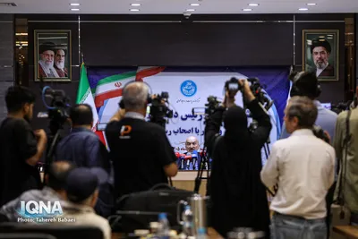 نشست خبری رئیس دانشگاه تهران
