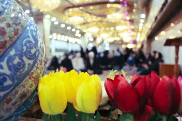 جشن سالروز تاجگذاری حضرت مهدی(عج) در حرم حضرت عباس(ع) + عکس