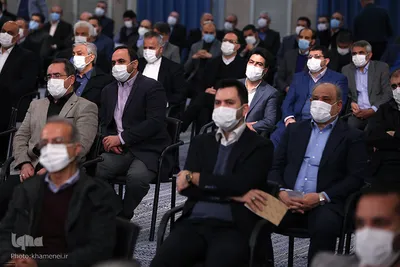 دیدار تولیدکنندگان با رهبر انقلاب