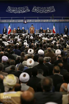 دیدار مسئولان نظام، مهمانان کنفرانس وحدت اسلامی و سفرای کشورهای اسلامی