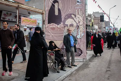 راهپیمایی ۲۲ بهمن در اهواز
