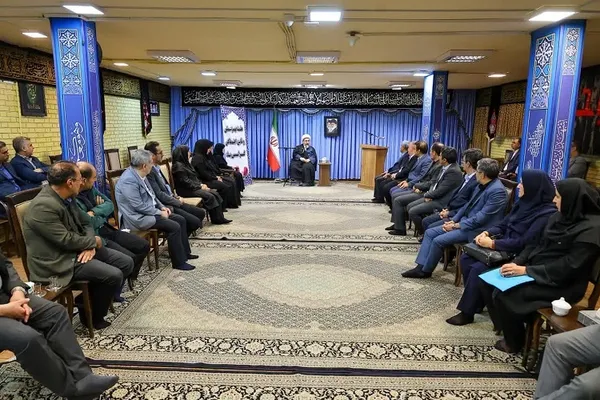 دیدار مدیران تامین اجتماعی و بهزیستی با امام جمعه تبریز