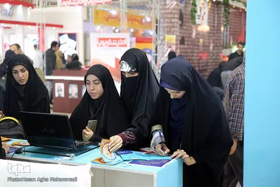 حاشیه‌های غرفه ایکنا در بیست و دومین نمایشگاه مطبوعات
