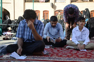 مراسم دعای عرفه در آستان مقدس سیدحمزه(ع) -تبریز
