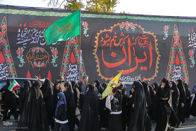 مراسم عزاداری سومین روز از شهادت حضرت اباعبدالله الحسین(ع) در شیراز
