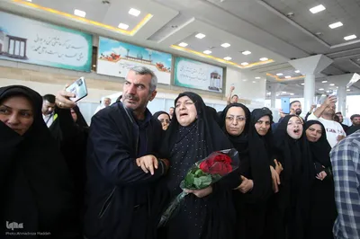 مراسم استقبال از پیکر مطهر ۳ پاسدار شهید تیپ ۳۳ المهدی(عج) در شیراز