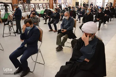 مراسم بزرگداشت شهدای بمباران دانشکده فنی دانشگاه تبریز