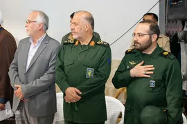 مراسم هفتمین روز شهادت سردار زاهدی در اصفهان