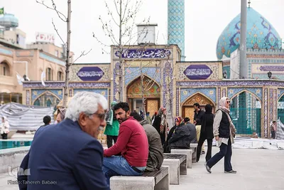 حرم امامزاده صالح(ع) در تعطیلات نوروزی