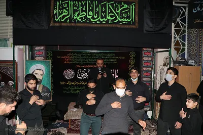 مراسم عزاداری شام شهادت حضرت زهرا (س) در شیراز‎‎