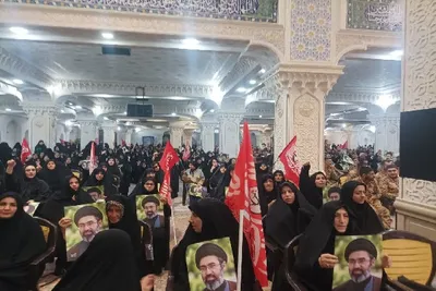 مراسم گرامیداشت قائد امت و رهبر شهید انقلاب اسلامی