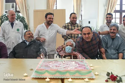 دیدار جمعی از مدیران و اعضای جهاددانشگاهی با جانبازان مرکز توانبخشی جانبازان ثارالله(ع)